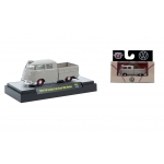 M2 Machines 1:64 Volkswagen Double Cab Truck USA Model 1959 grey
